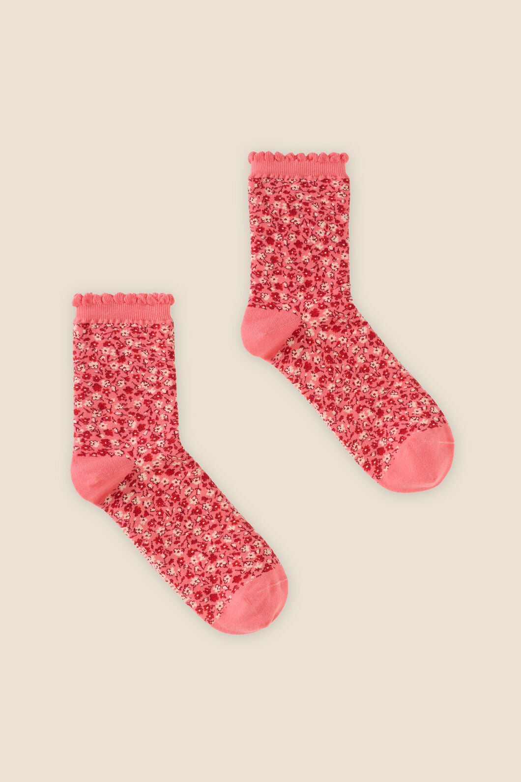 Princess Highway - Pink Ditsy Fleur Sock - pink