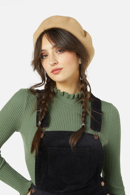 Princess Highway - Classic Wool Beret - beige