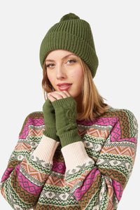 Princess Highway - Pom Beanie - olive