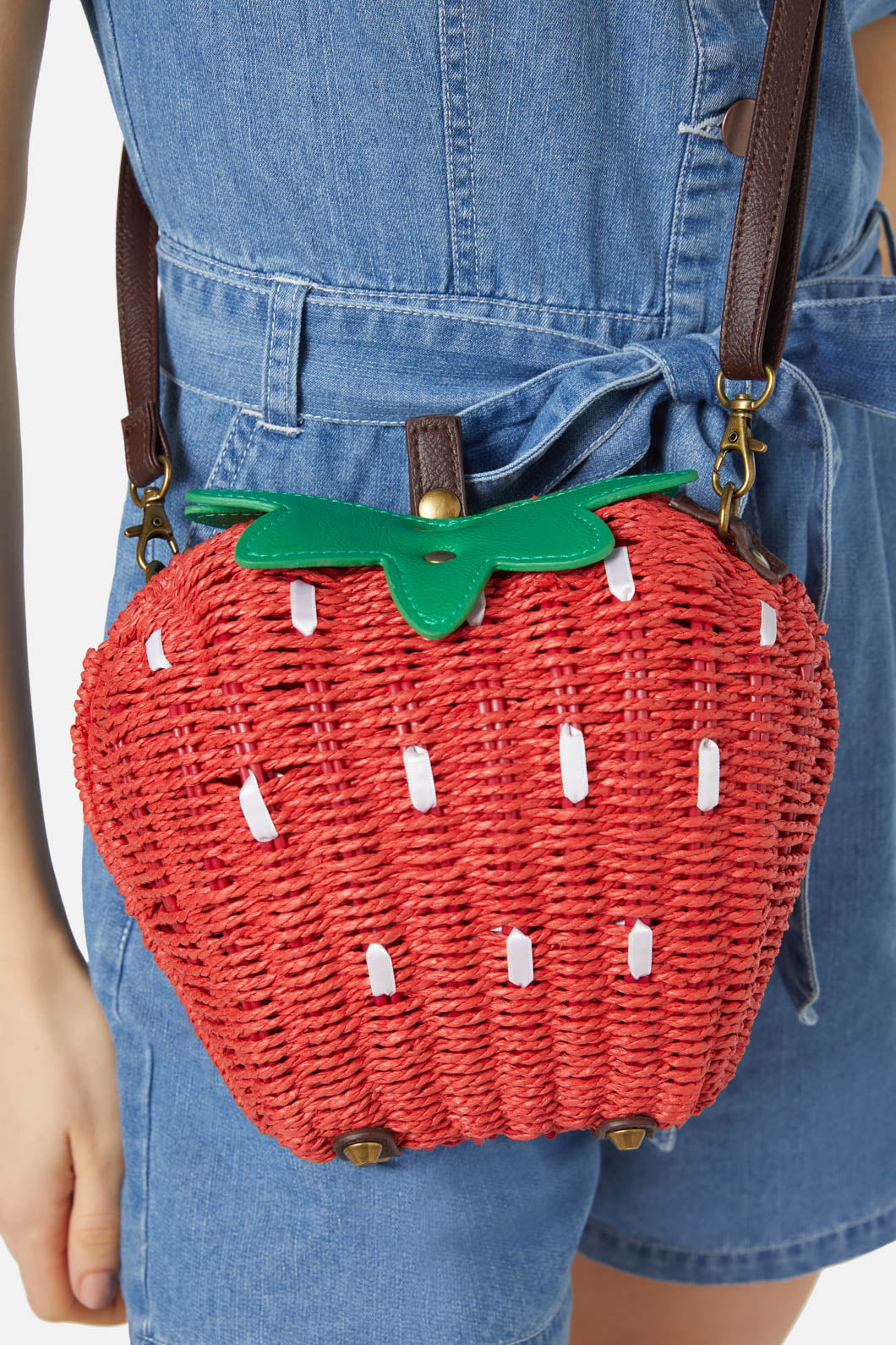 Betsey johnson strawberry purse sale