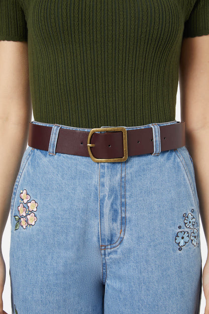 Princess Highway - Classic Belt - chocolate