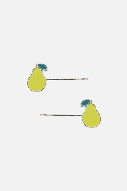Princess Highway - Pear Hair Clips - yellow