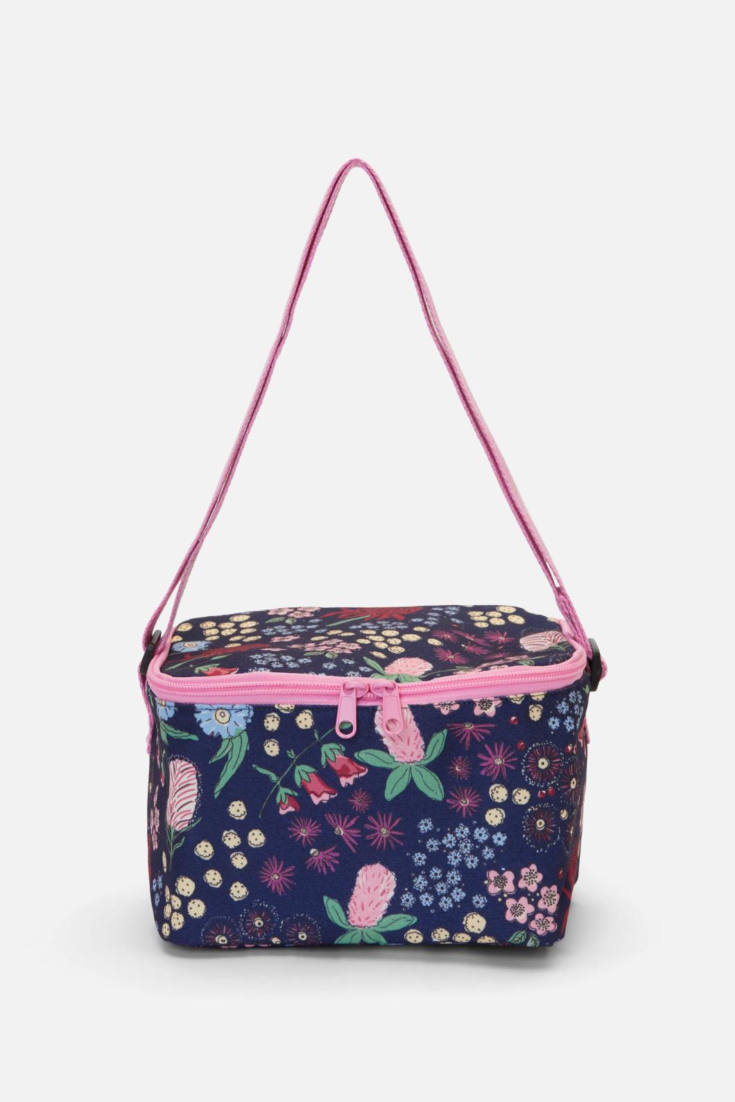 Princess Highway - Bouquet Lunch Bag - navy