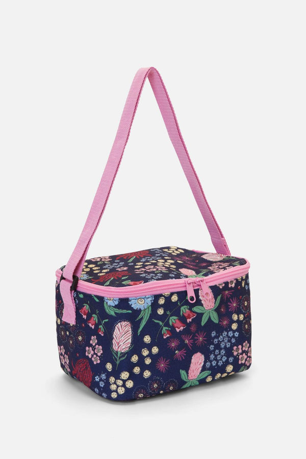 Princess Highway - Bouquet Lunch Bag - navy