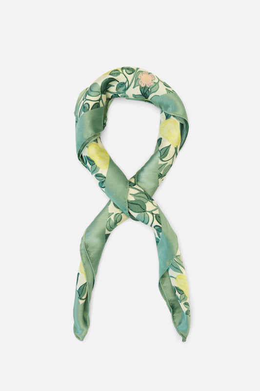 Princess Highway - Pear Satin Scarf - cream