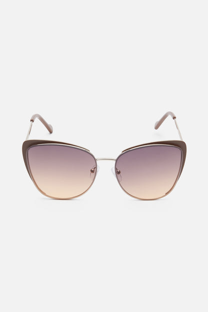 Princess Highway - Tan Angled Sunglasses - tan