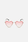 Princess Highway - Rose Fade Heart Sunglasses - rose