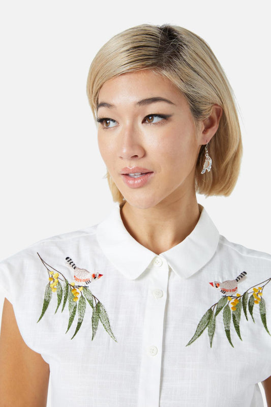 Princess Highway - Zebra Finch Earrings - multi