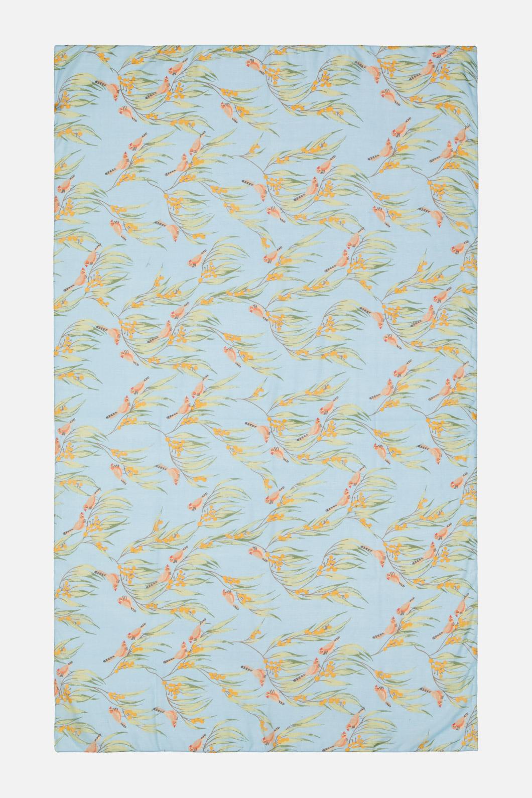 Princess Highway - Zebra Finch Scarf - blue