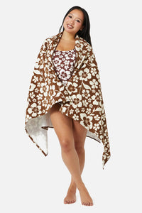 Princess Highway - Cecelia Beach Towel - chocolate