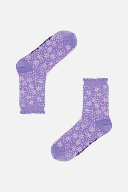 Princess Highway - Purple Valentina Socks - purple