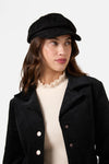 Princess Highway - Black Baker Boy Hat - black