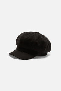 Princess Highway - Black Baker Boy Hat - black