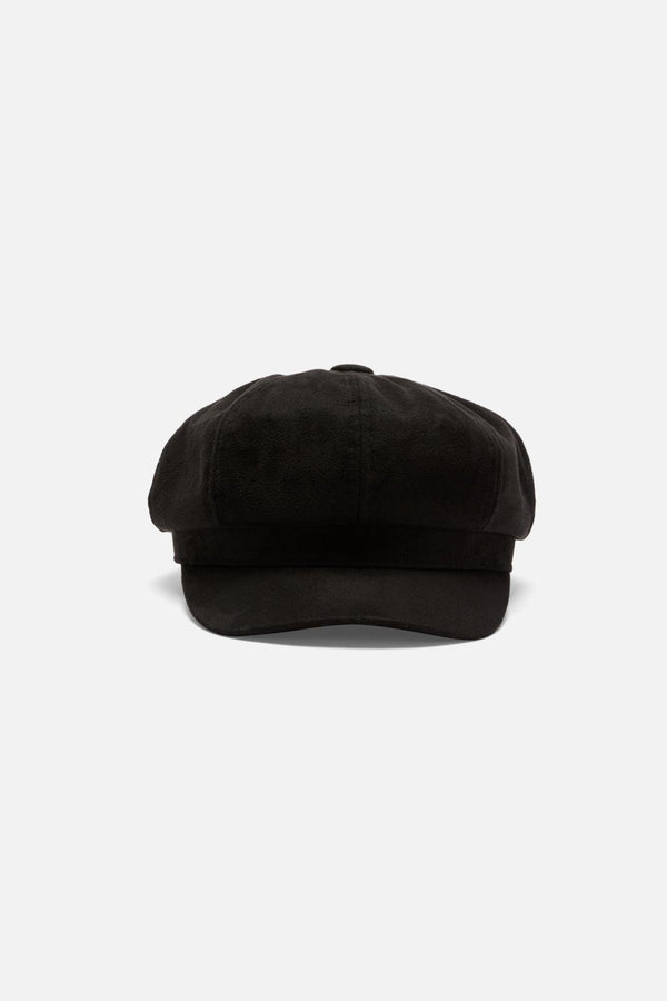 Princess Highway - Black Baker Boy Hat - black
