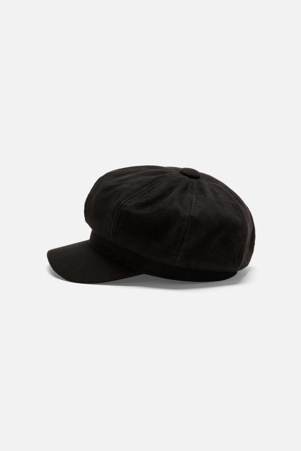 Princess Highway - Black Baker Boy Hat - black