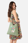 Princess Highway - Llama Canvas Tote - olive