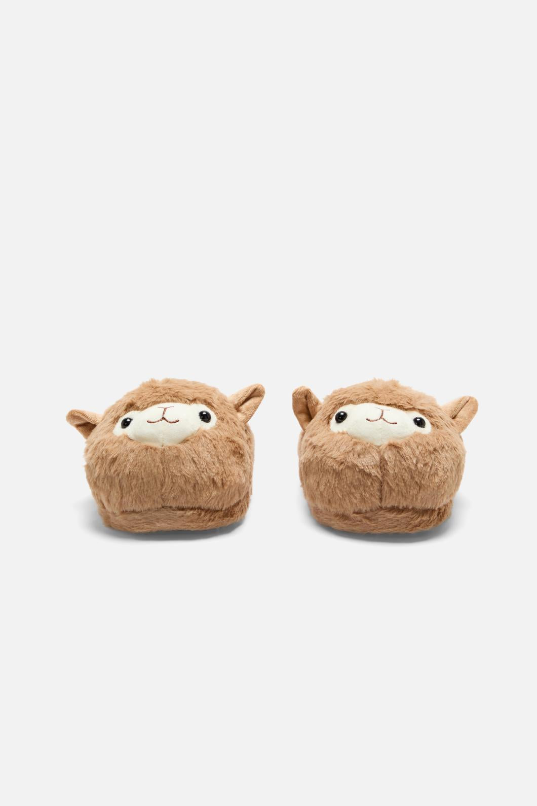 Princess Highway - Llama Slippers - tan