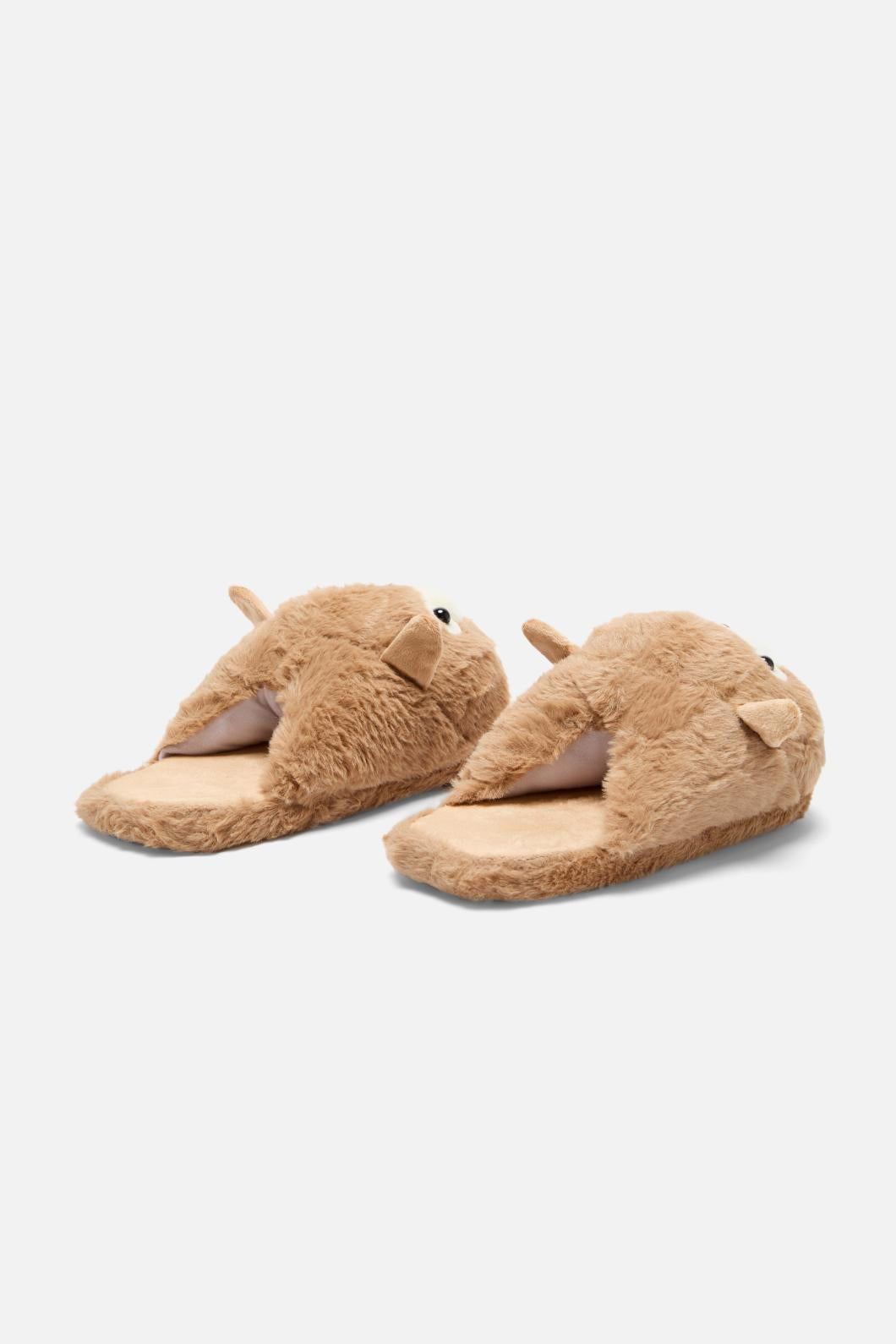 Princess Highway - Llama Slippers - tan