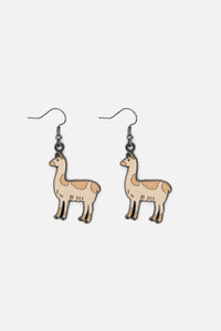 Princess Highway - Llama Drop Earring - tan