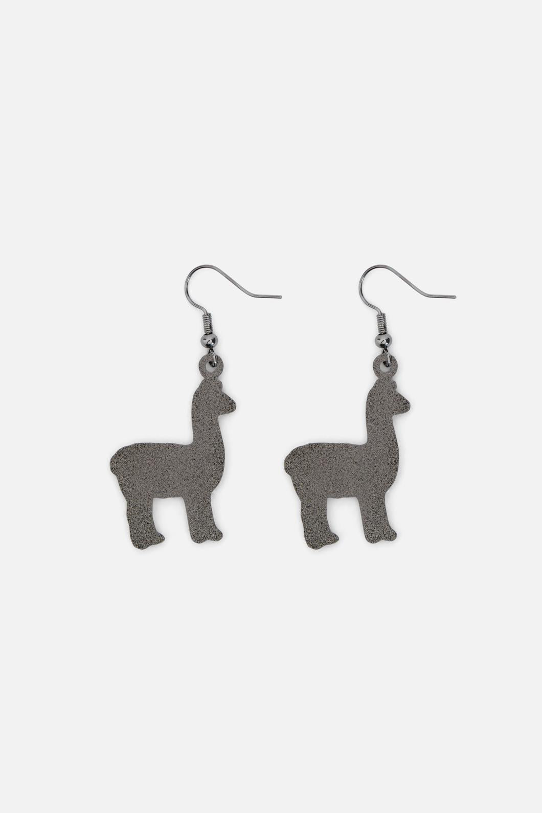 Princess Highway - Llama Drop Earring - tan