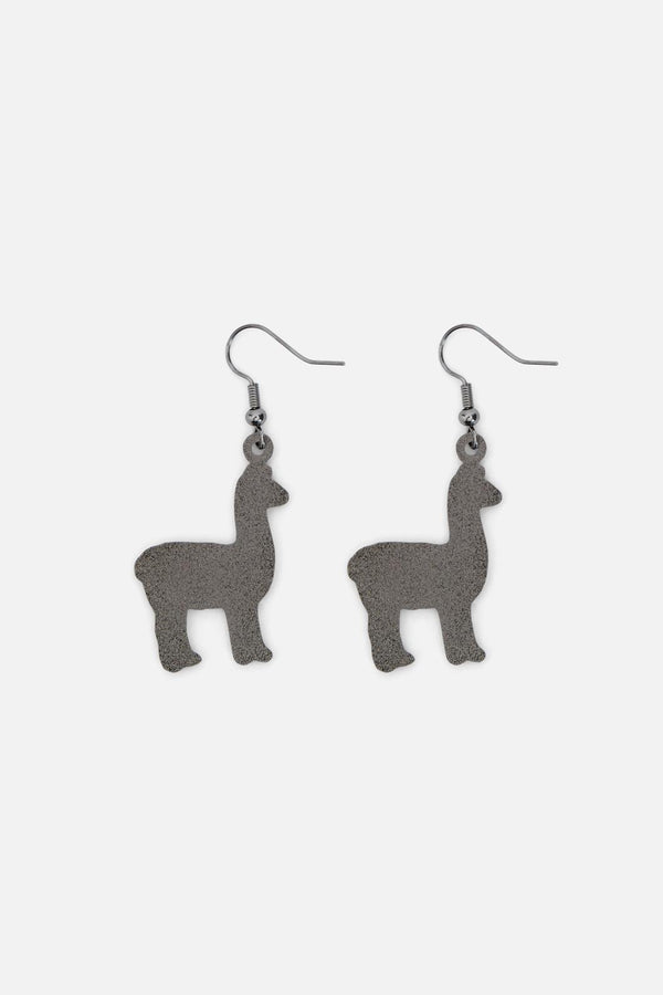 Princess Highway - Llama Drop Earring - tan