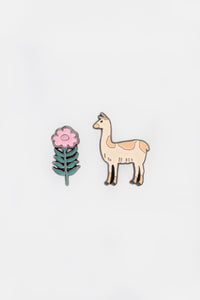 Princess Highway - Llama Pin Set - multi