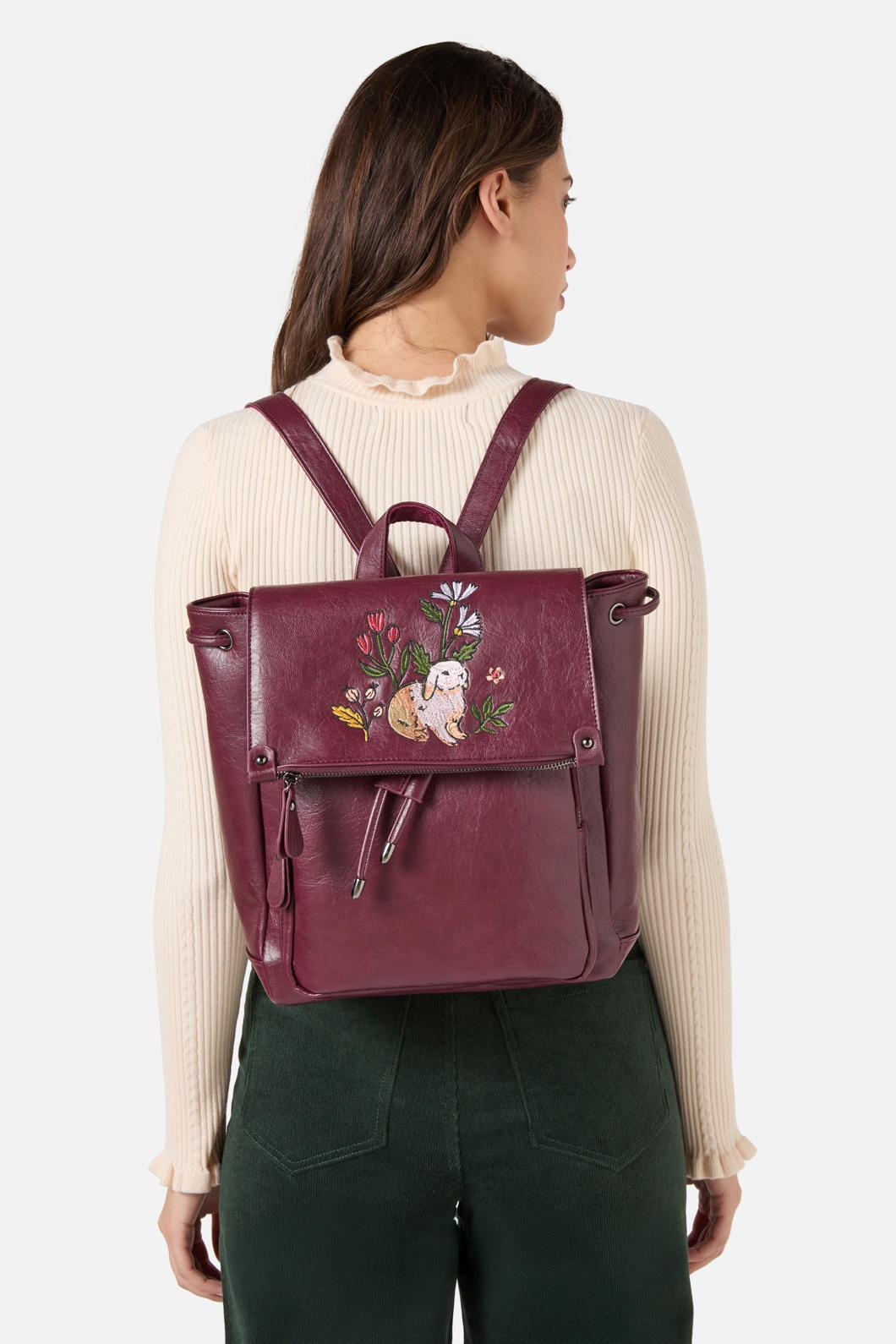 Princess Highway - Coco Rabbit Backpack - burgundy