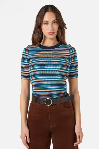 Princess Highway - Black Circle Buckle Belt - black