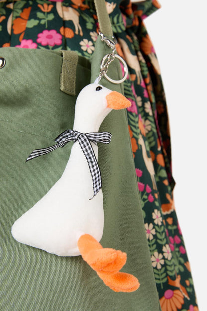 Princess Highway - Duck Bag Charm - white
