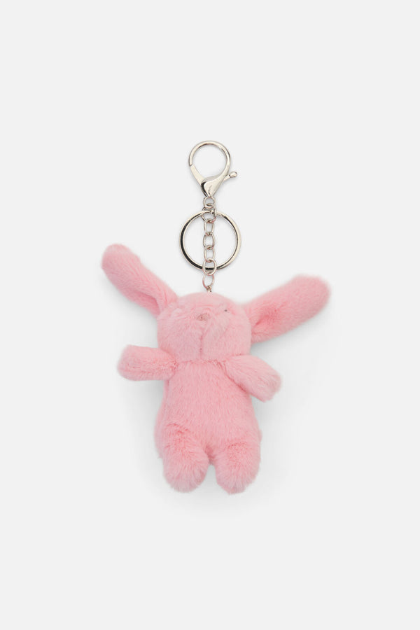 Princess Highway - Pink Rabbit Bag Charm - pink