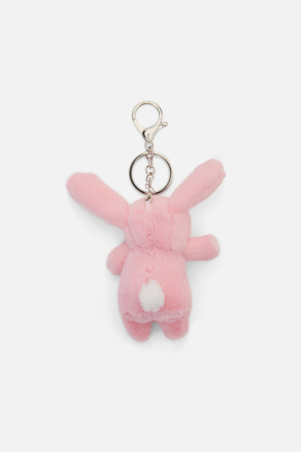 Princess Highway - Pink Rabbit Bag Charm - pink