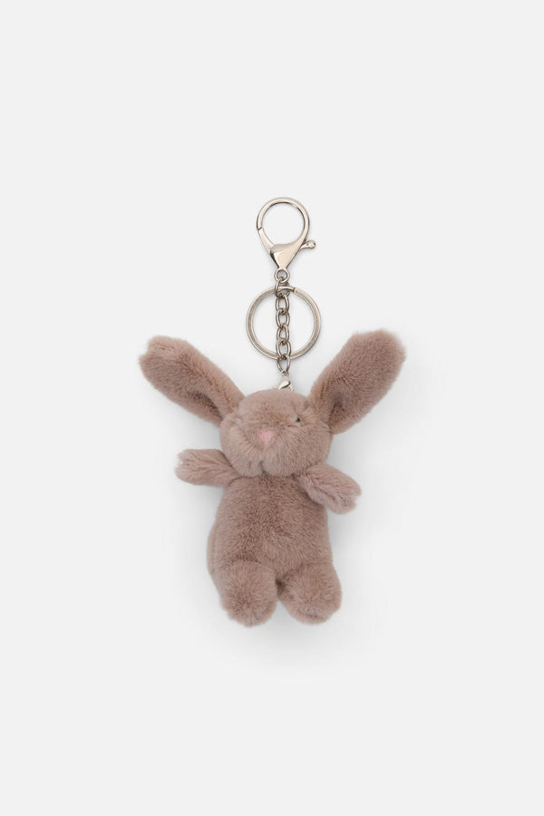 Princess Highway - Tan Rabbit Bag Charm - tan