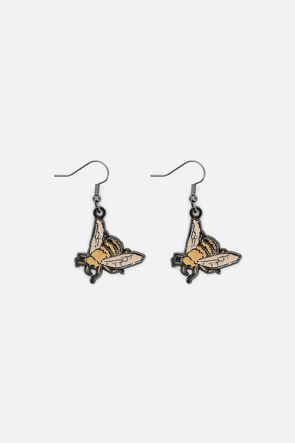 Princess Highway - Bee Earrings - yellow