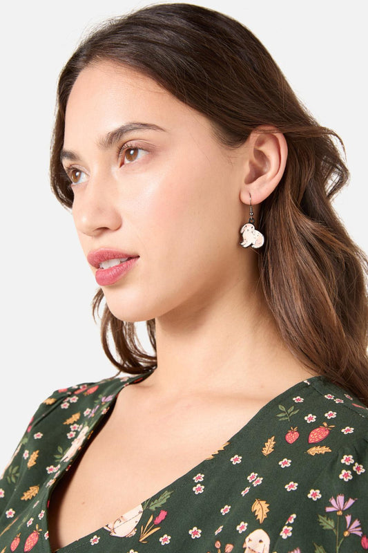 Princess Highway - Coco Rabbit Earrings - natural