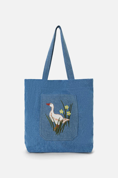 Princess Highway - Lucy Goosey Denim Tote - indigo