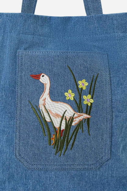 Princess Highway - Lucy Goosey Denim Tote - indigo