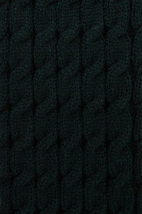 Princess Highway - Dark Teal Cable Leg Warmers - dark-teal