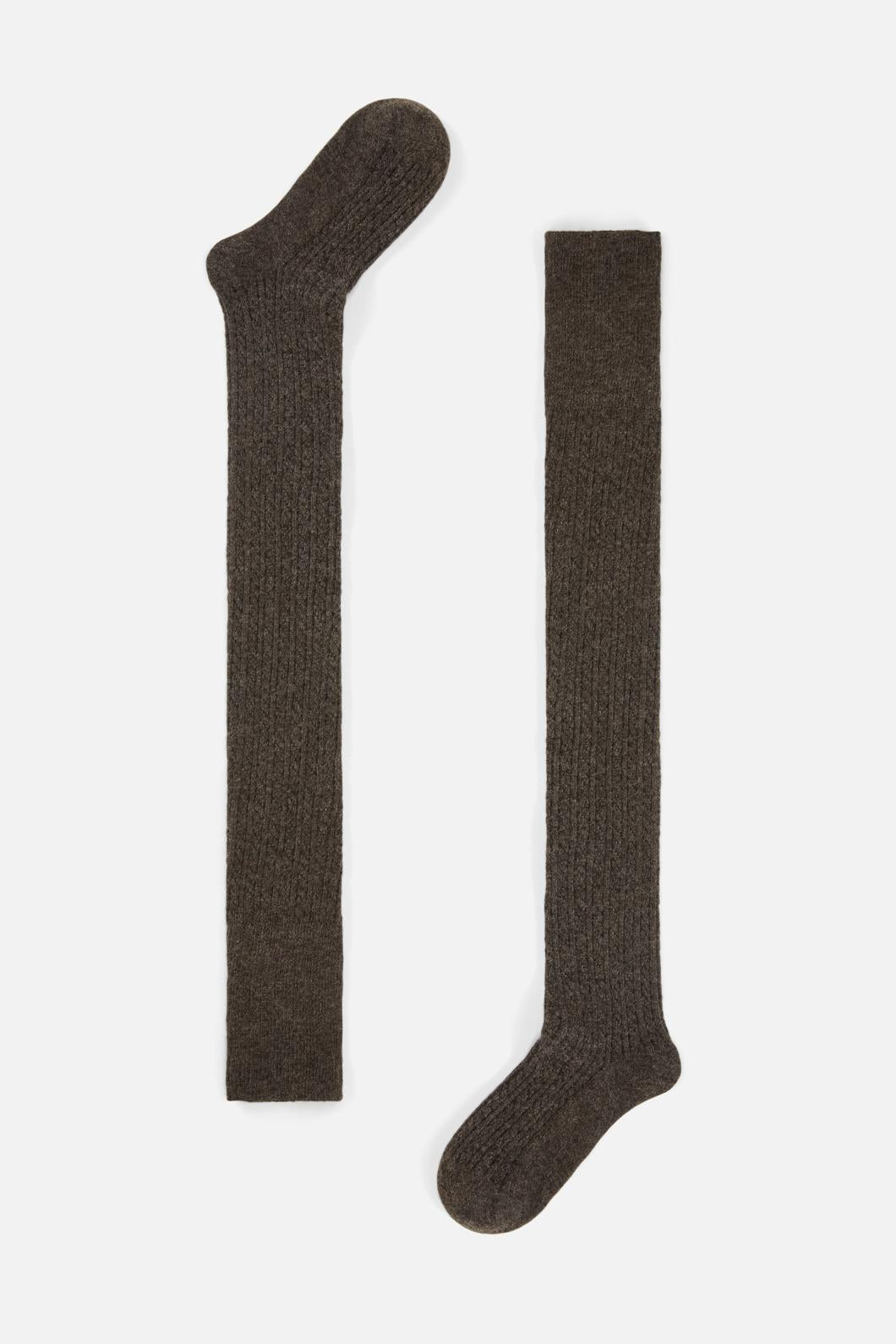 Princess Highway - Grey Over The Knee Socks - grey