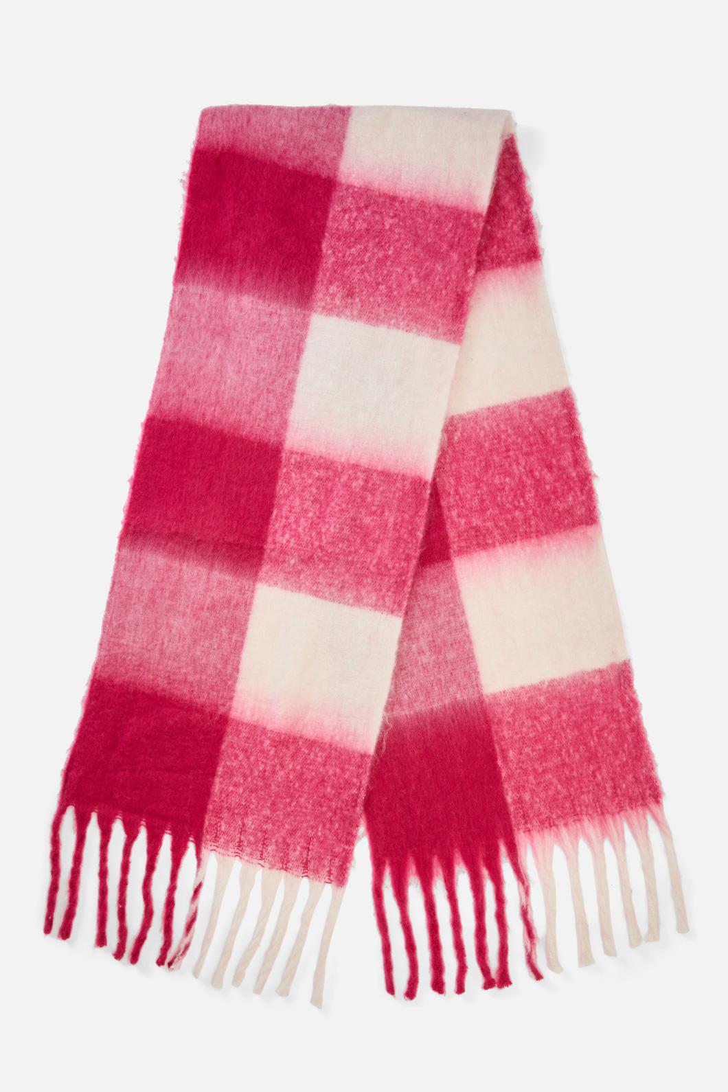 Princess Highway - Classic Gingham Scarf - berry