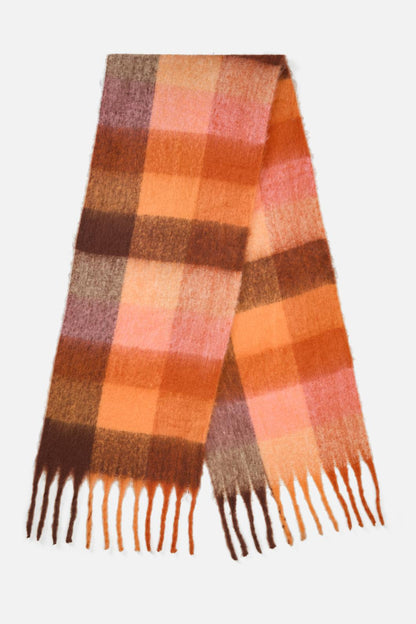 Princess Highway - Orange Chocolate Snug Scarf - orange-chocolate