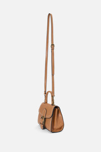 Princess Highway - Tan Buckle Handbag - tan