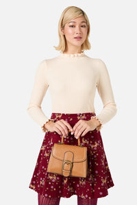 Princess Highway - Tan Buckle Handbag - tan