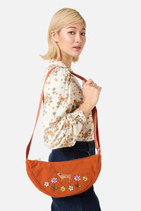 Princess Highway - Meadow Deer Cord Bag - rust