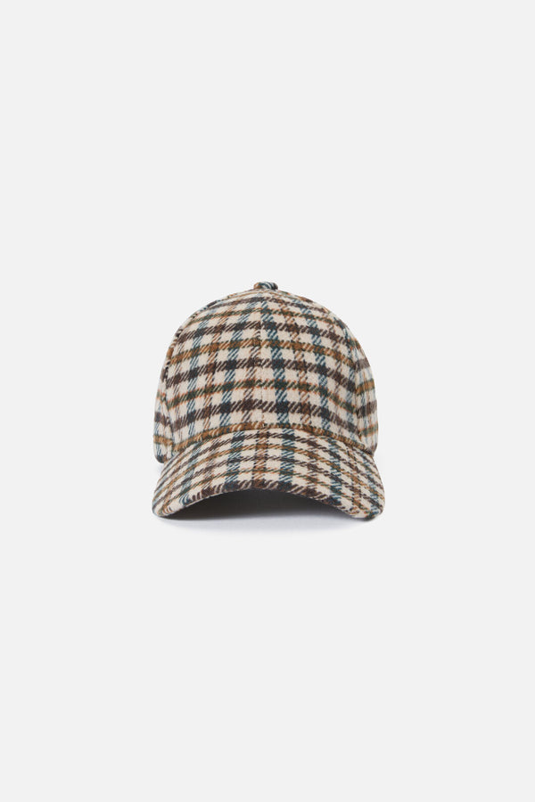Princess Highway - Check Cap - chocolate