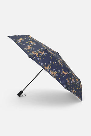 Princess Highway - Meadow Deer Umbrella - navy