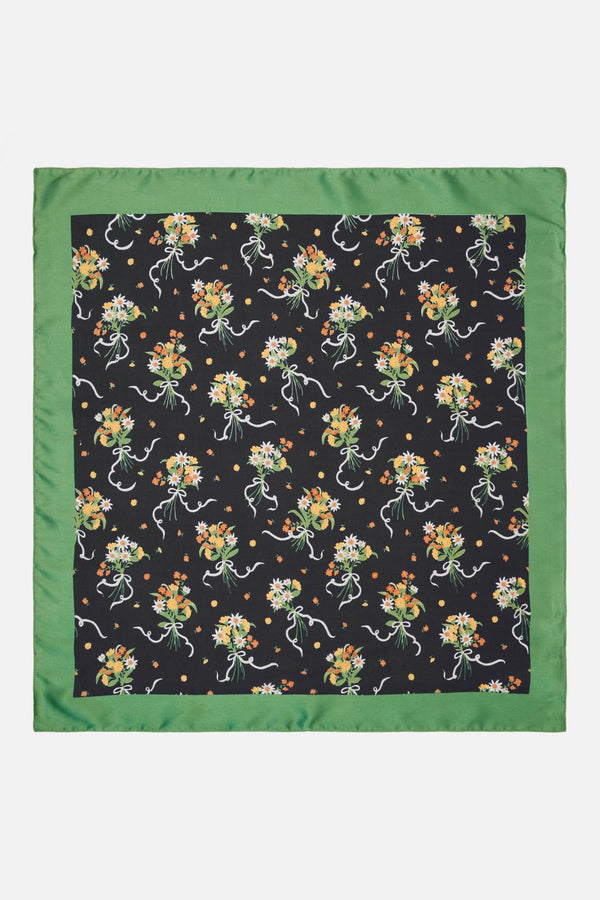 Princess Highway - Bows Satin Scarf - navy