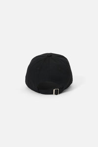 Princess Highway - Black Rose Embroidered Cap - black