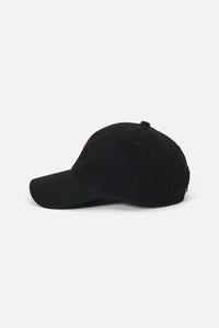 Princess Highway - Black Rose Embroidered Cap - black
