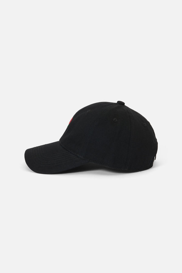 Princess Highway - Black Rose Embroidered Cap - black