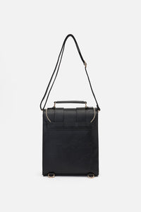 Princess Highway - Black 2 Way Satchel - black